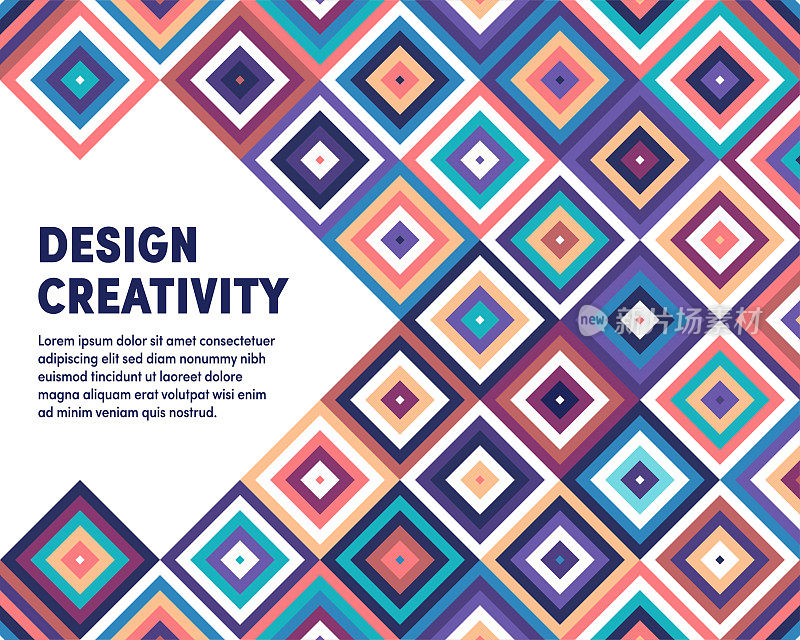 Design Creativity Modern & Geometric Vector Illustration